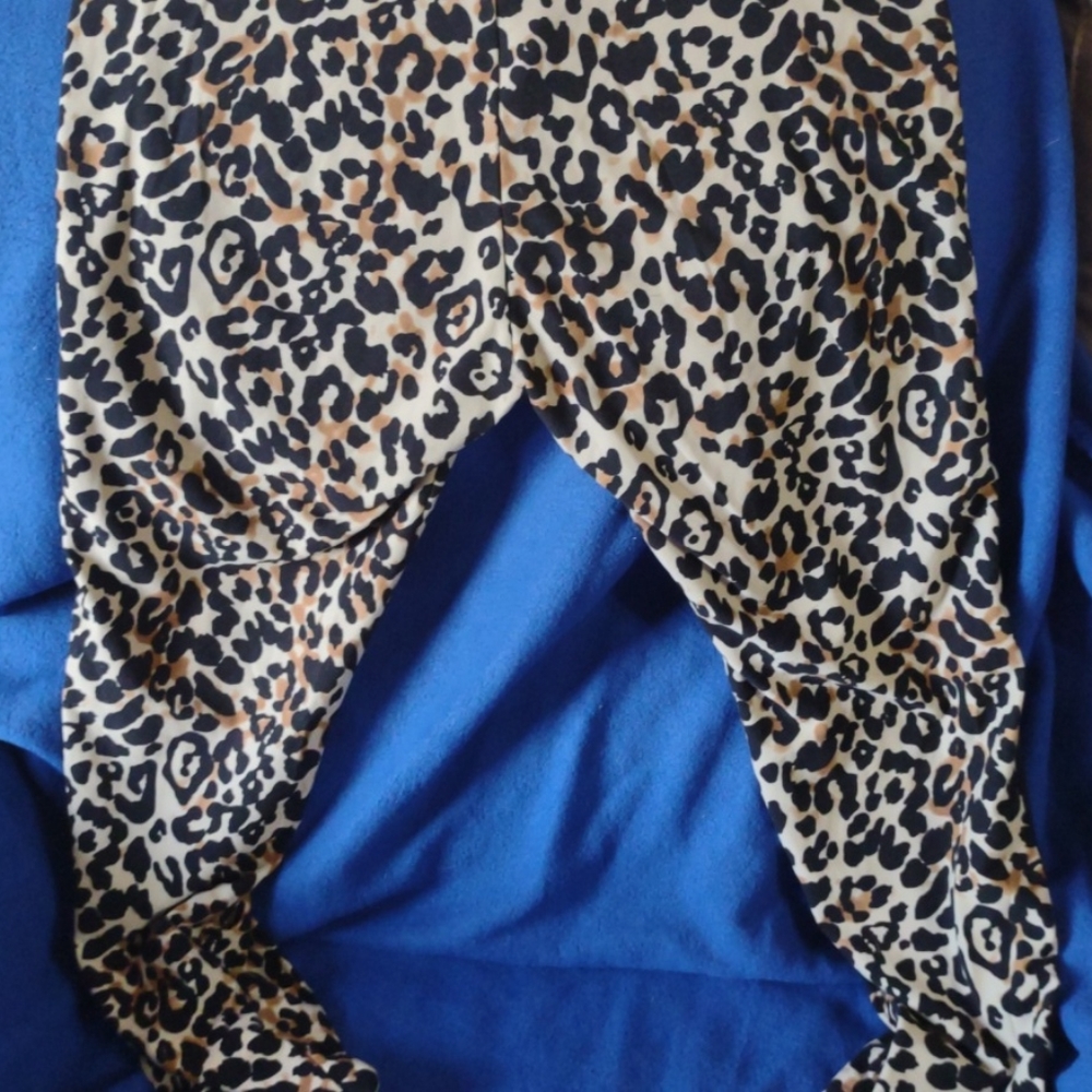 No Boundaries Leopard Print Leggings Size Xl - image 4